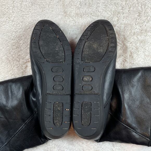 Vintage Barbo fleece lined black boots, size 8 - made in Canada - Picture 3 of 8